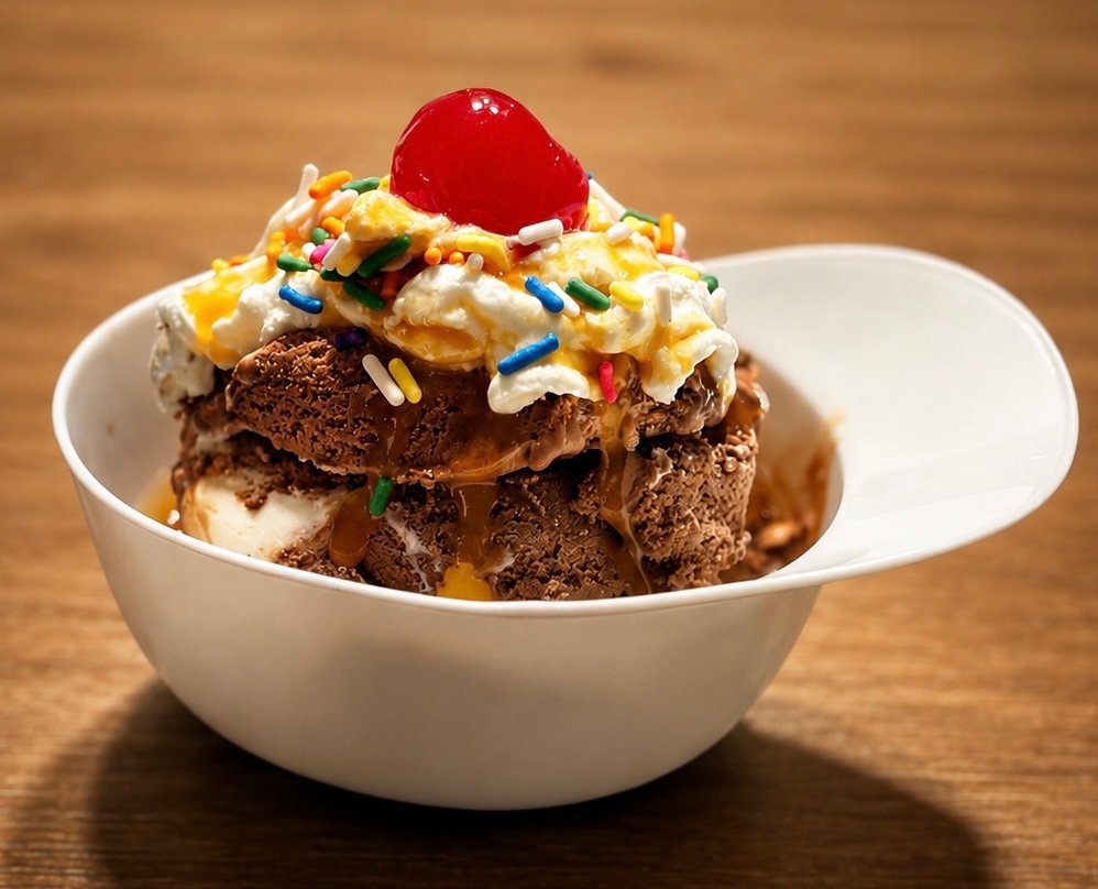 Ice cream bowl